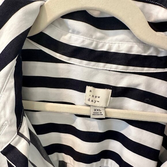 a new day Black and White Striped Dress - Picture 4 of 5